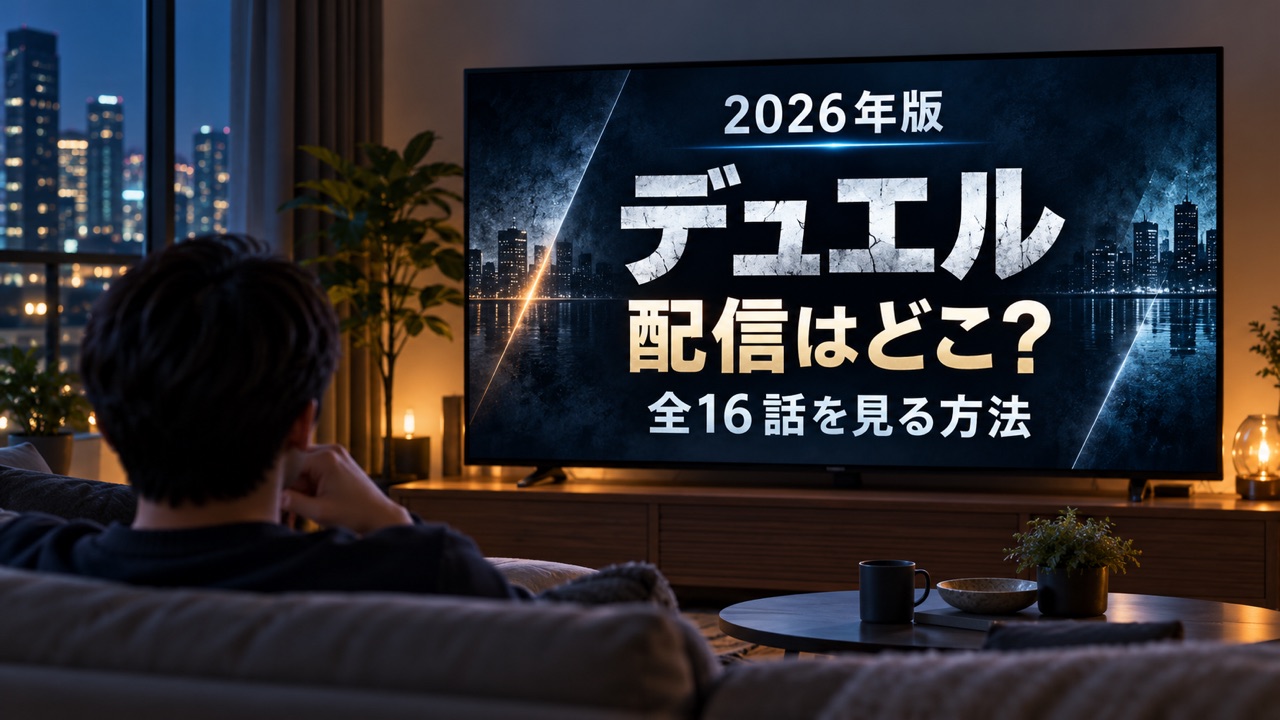 デュエル～愛しき者たち～の配信状況と全16話を見る方法を紹介する記事のアイキャッチ