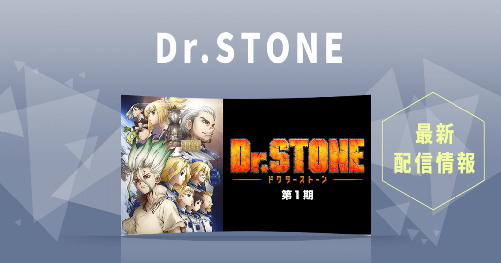 【無料お試しあり】Dr.STONEが今すぐ観られる！動画配信サブスク最新情報 - サブスクスタイル